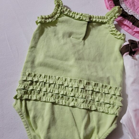 Gymboree Ice Cream Shop NWT 6-12 month skort bodysuit Capri Hat Outfit. - Picture 4 of 4